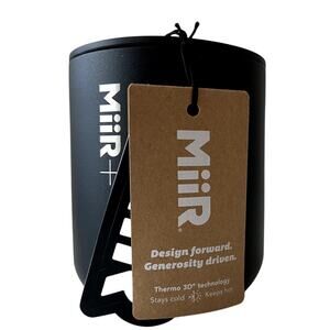 Miir Black 12oz Insulated Travel Mug - New With Tags